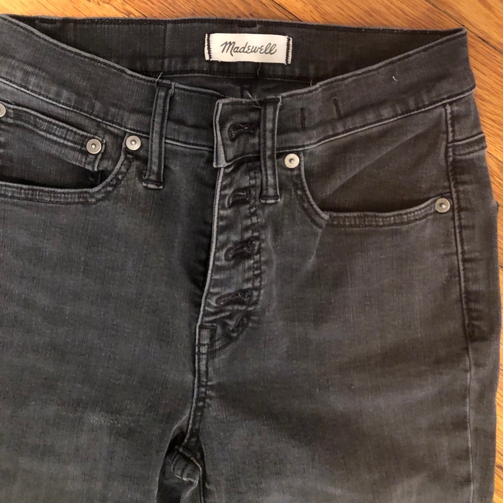 Madewell cropped jean